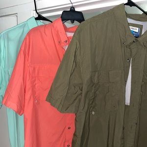 Magellan fishing shirt lot